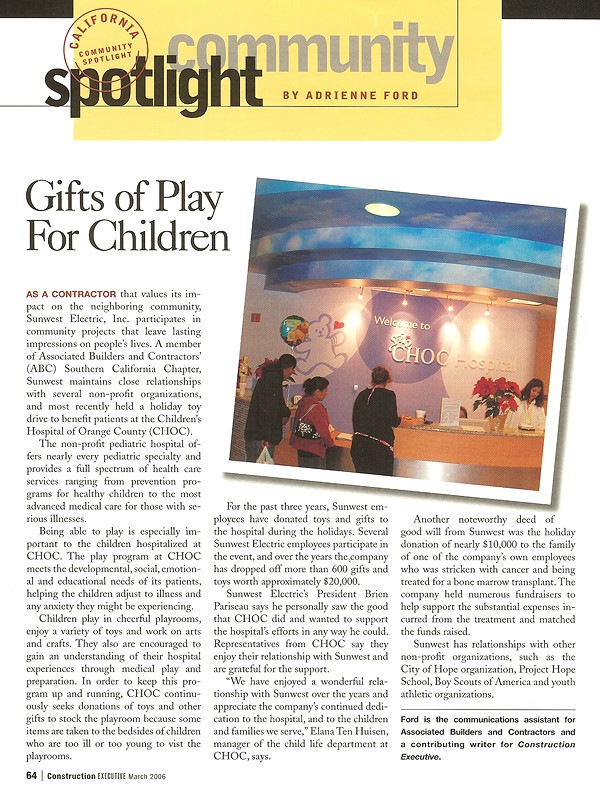 CHOC article